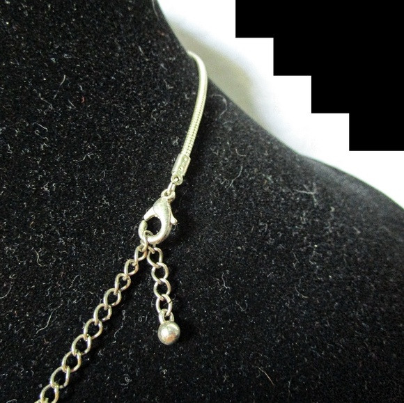 Kc signed silver necklace - Picture 3 of 3